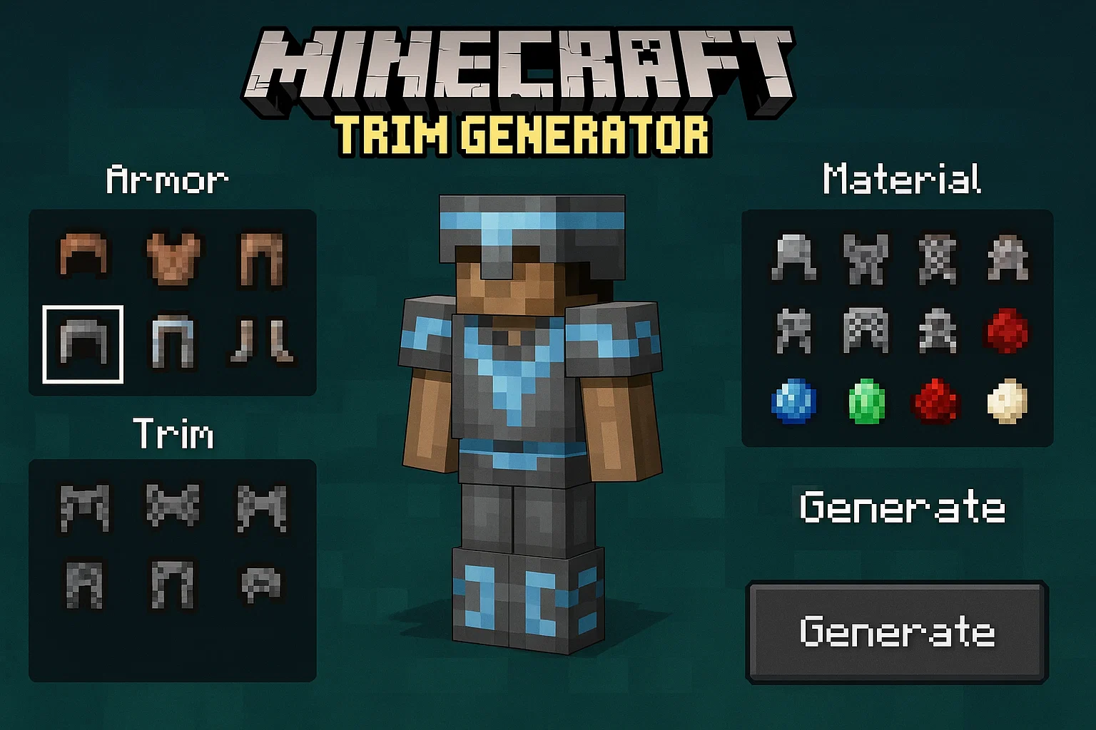 Minecraft Trim Generator
